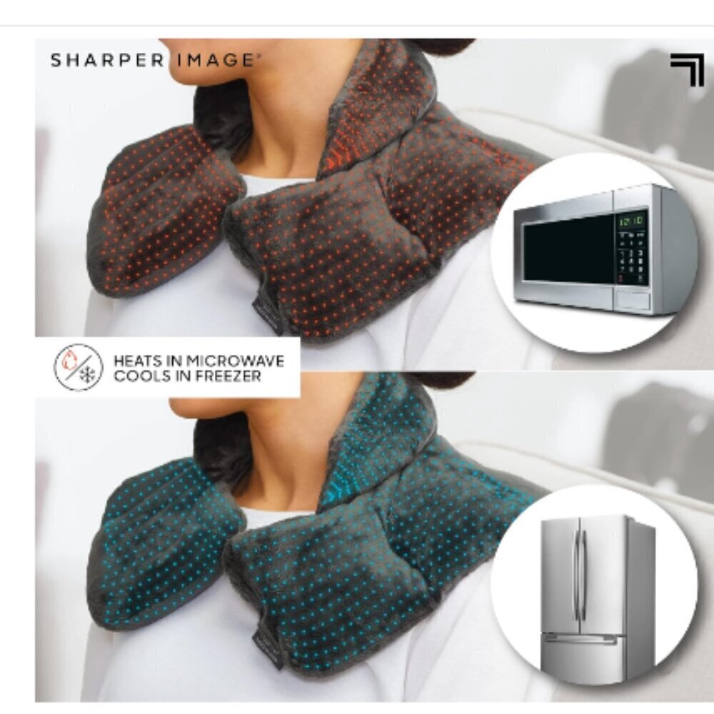SHARPER IMAGE | Heated Neck + Shoulder Wrap - Picture 9 of 10